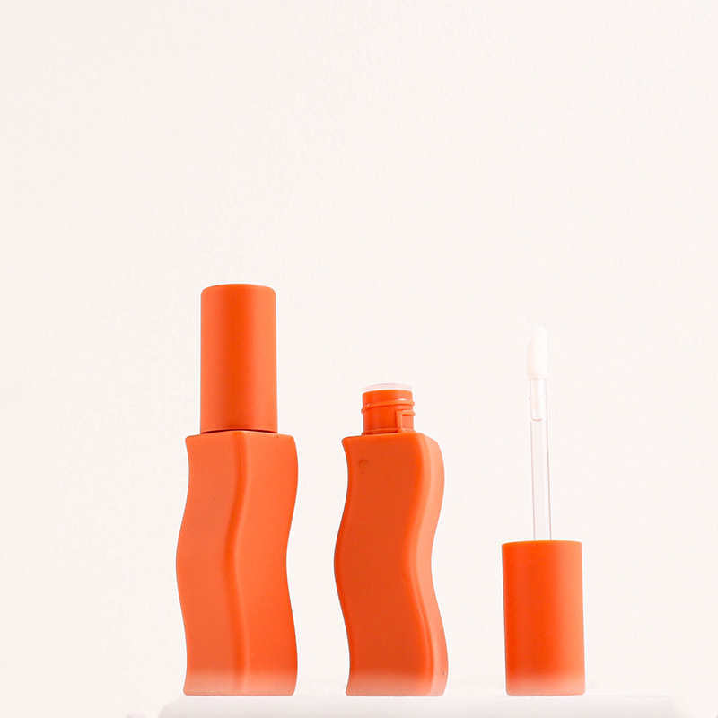 5ml Irregular Wavy Lip Gloss Tube Packaging