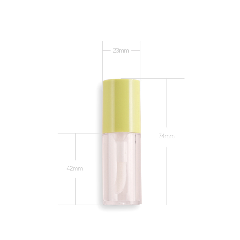 5ml Cylindrical Lip Gloss Tube With Large Brush Head - Image 5