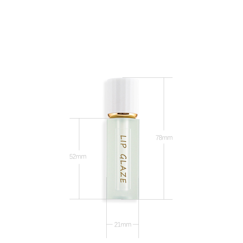 3.8ml Premium Thick-walled Square Bottle With Round Cap Lip Gloss Tube - Image 5