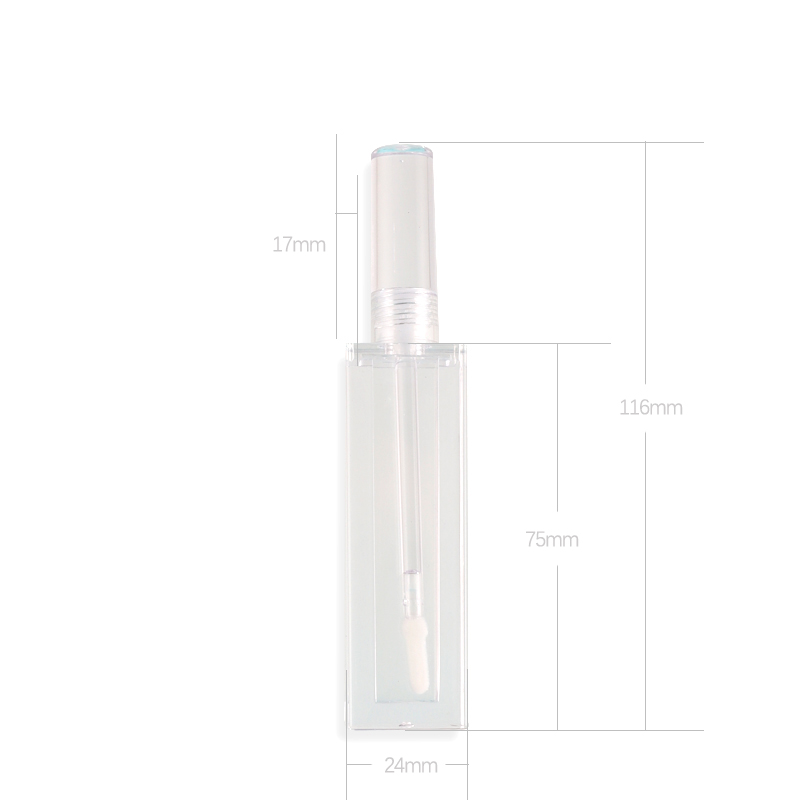 6ml Flat Square Lip Gloss Empty Tube - Image 5