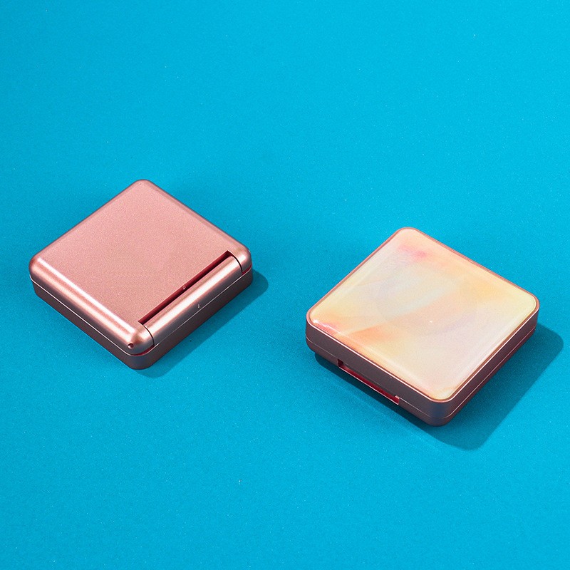 Xizi Rouge Blush Cream Case, Square Clasp Powder Compact Case - Image 2