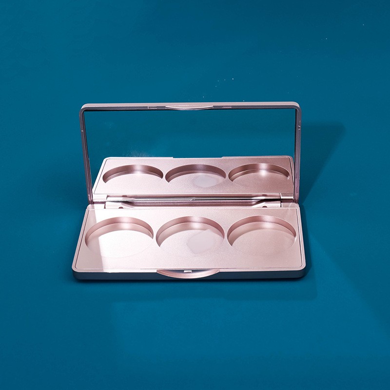 3D Process Xizi Three-color Eyeshadow Box With Top Cover Packaging Material - Image 4