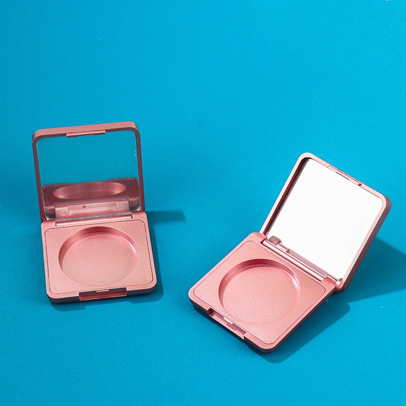 Xizi Rouge Blush Cream Case, Square Clasp Powder Compact Case - Image 4
