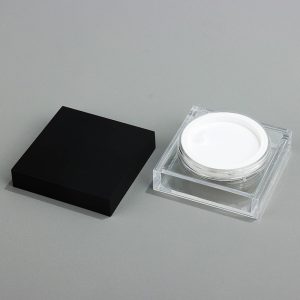 AS Transparent Square Loose Powder Box