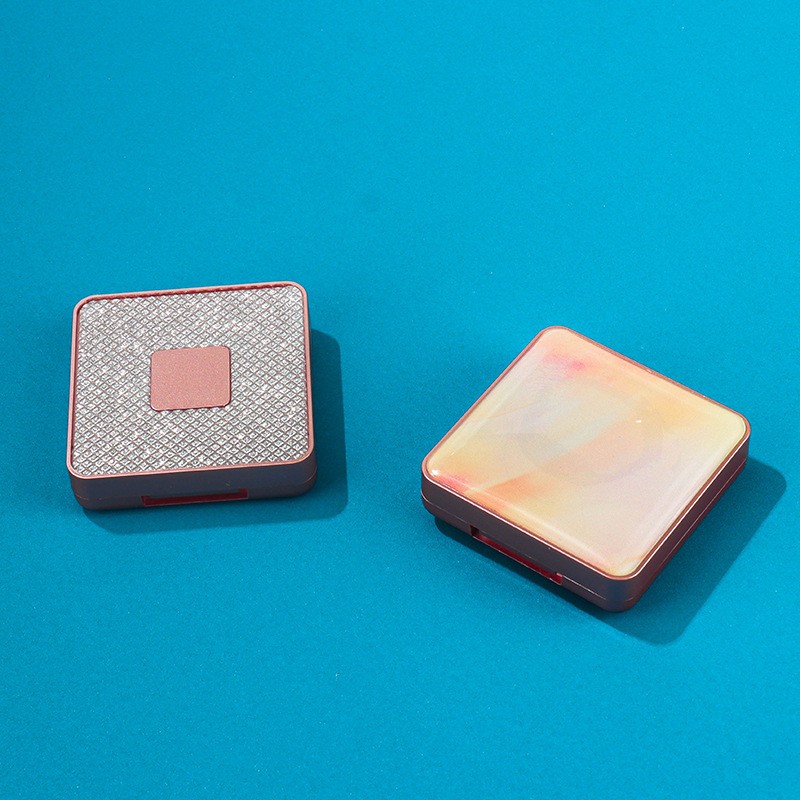 Xizi Rouge Blush Cream Case, Square Clasp Powder Compact Case - Image 3