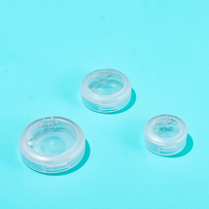 Round Matte Frosted Monochrome Transparent High-gloss Box Packaging Material - Image 2