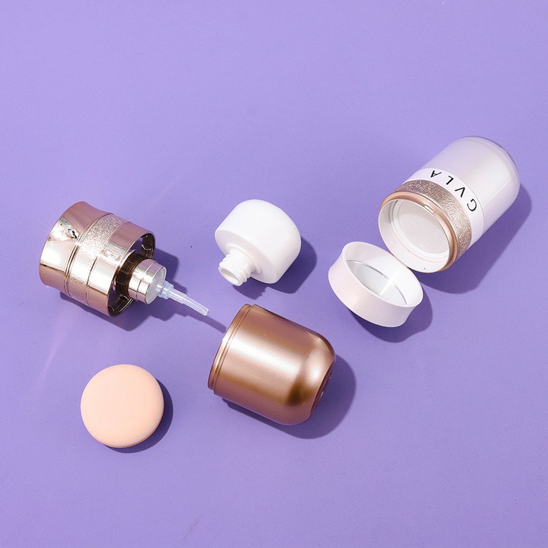 30g Vacuum Press Butterfly Powder Puff Cushion Bottle - Image 3