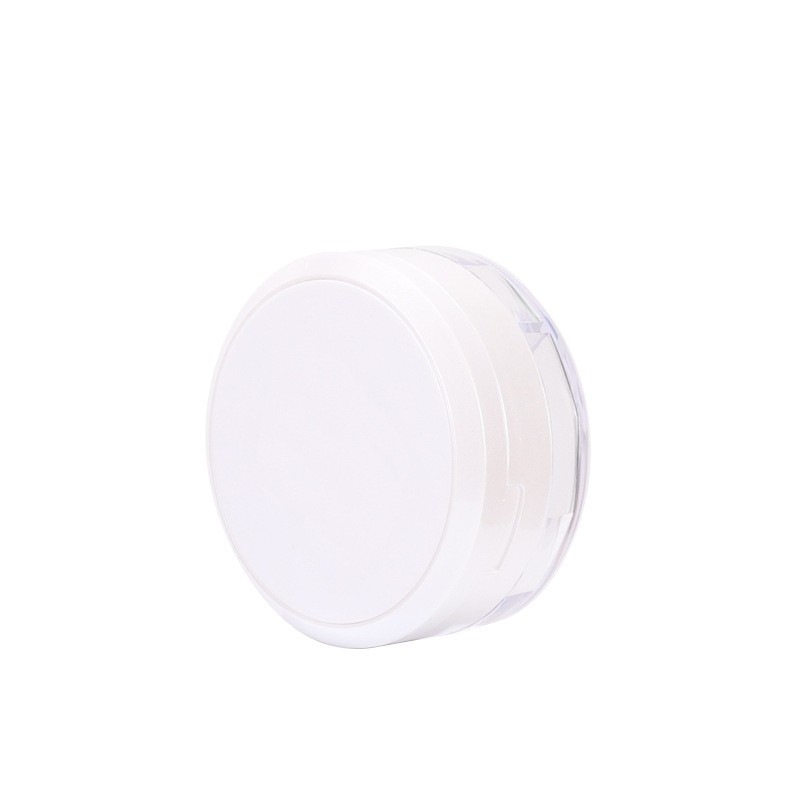 ABS Round Four-compartment Flip-top Powder Box - Image 5
