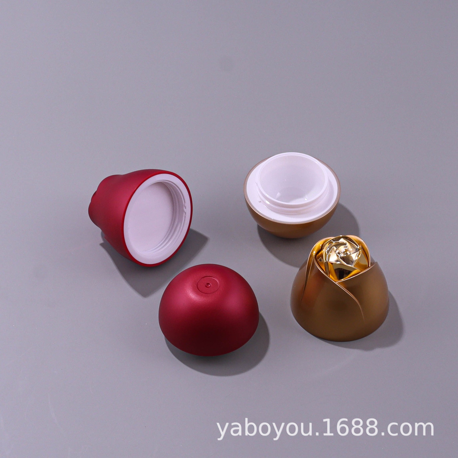 30g Rose-shaped Cream Jar - Image 3
