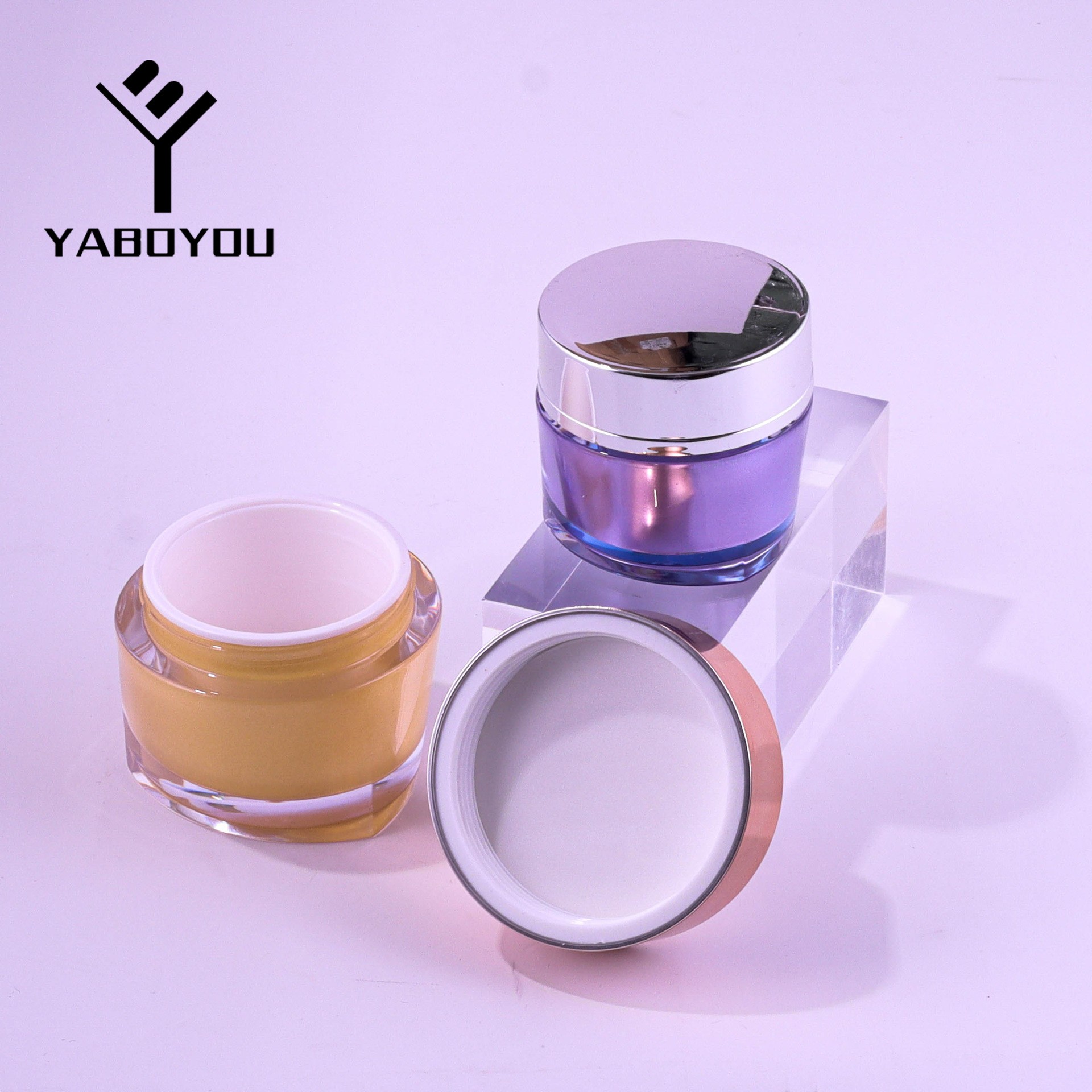 15g 20g 50g triangular cream jar