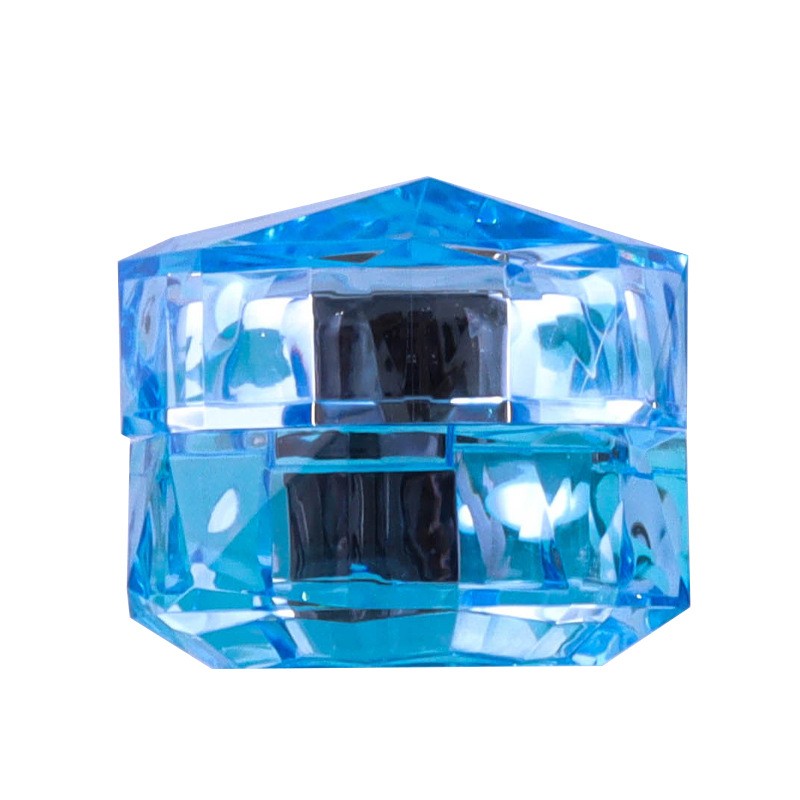 5g Polygonal Irregular Acrylic Crystal Cream Jar - Image 5
