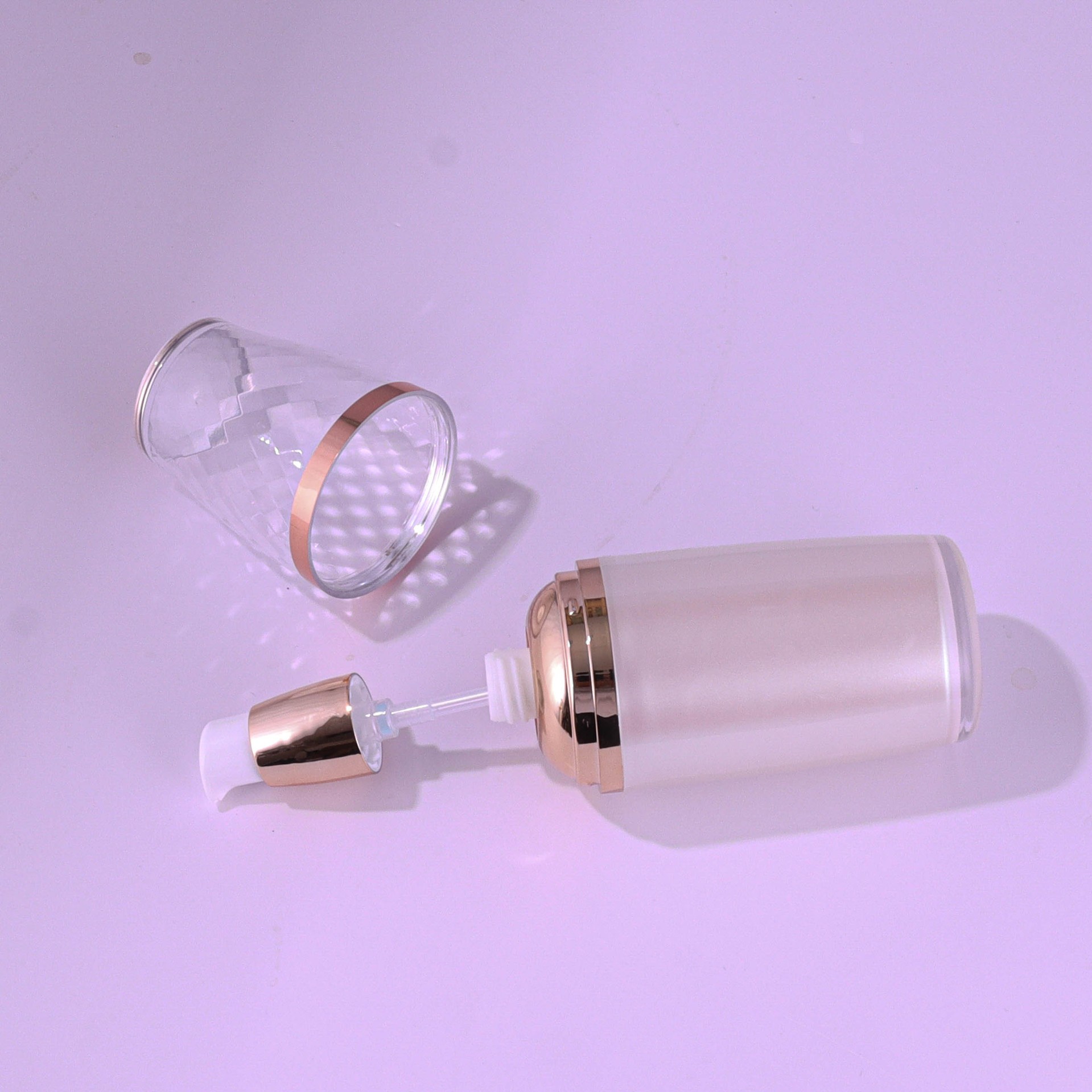 Acrylic Skincare Product Set Bottle - Image 4