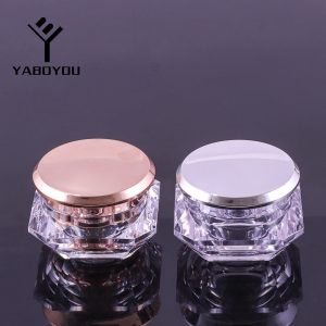 60g Crystal Multi-faceted Irregular Cream Bottle