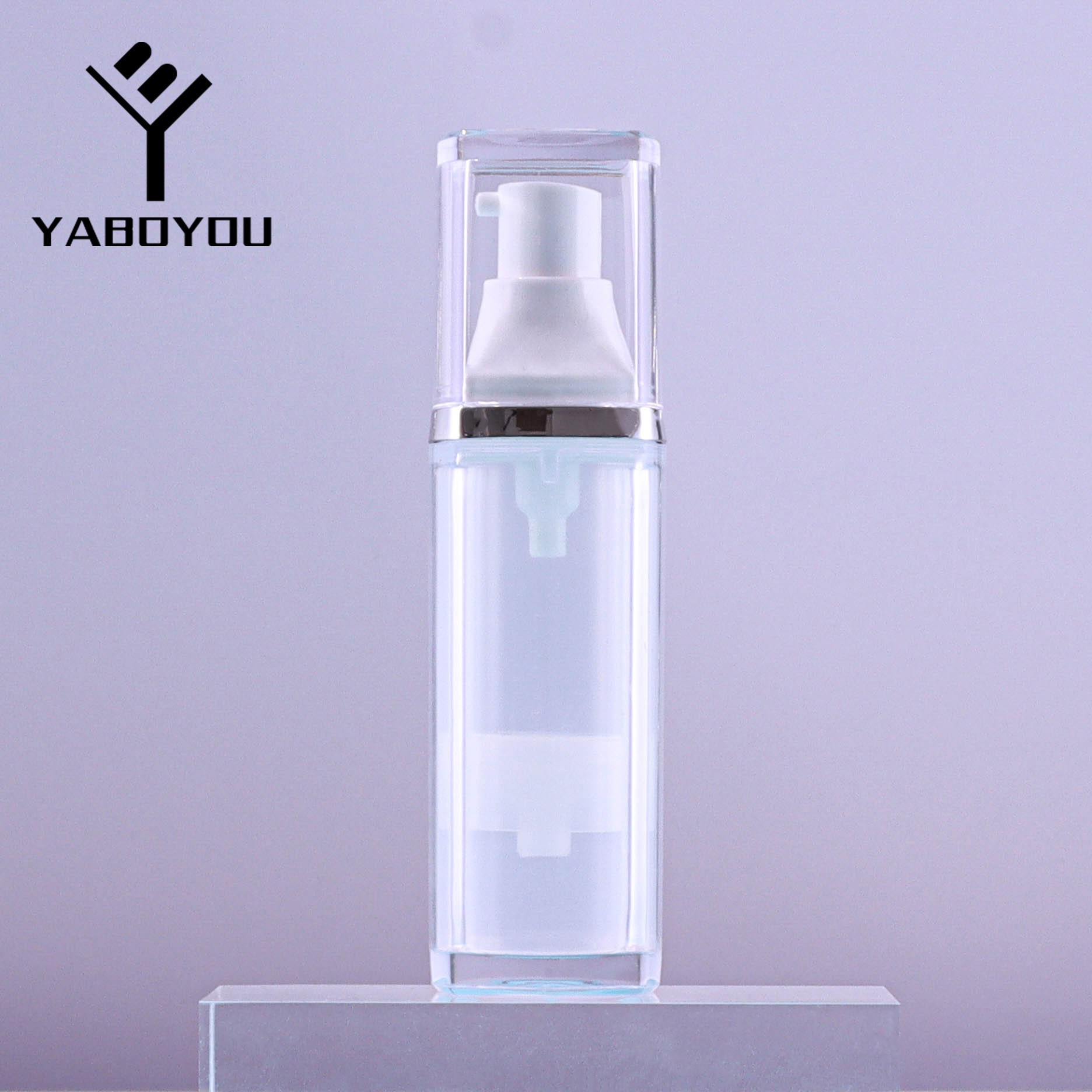 30ml Vacuum Transparent Emulsion Bottle