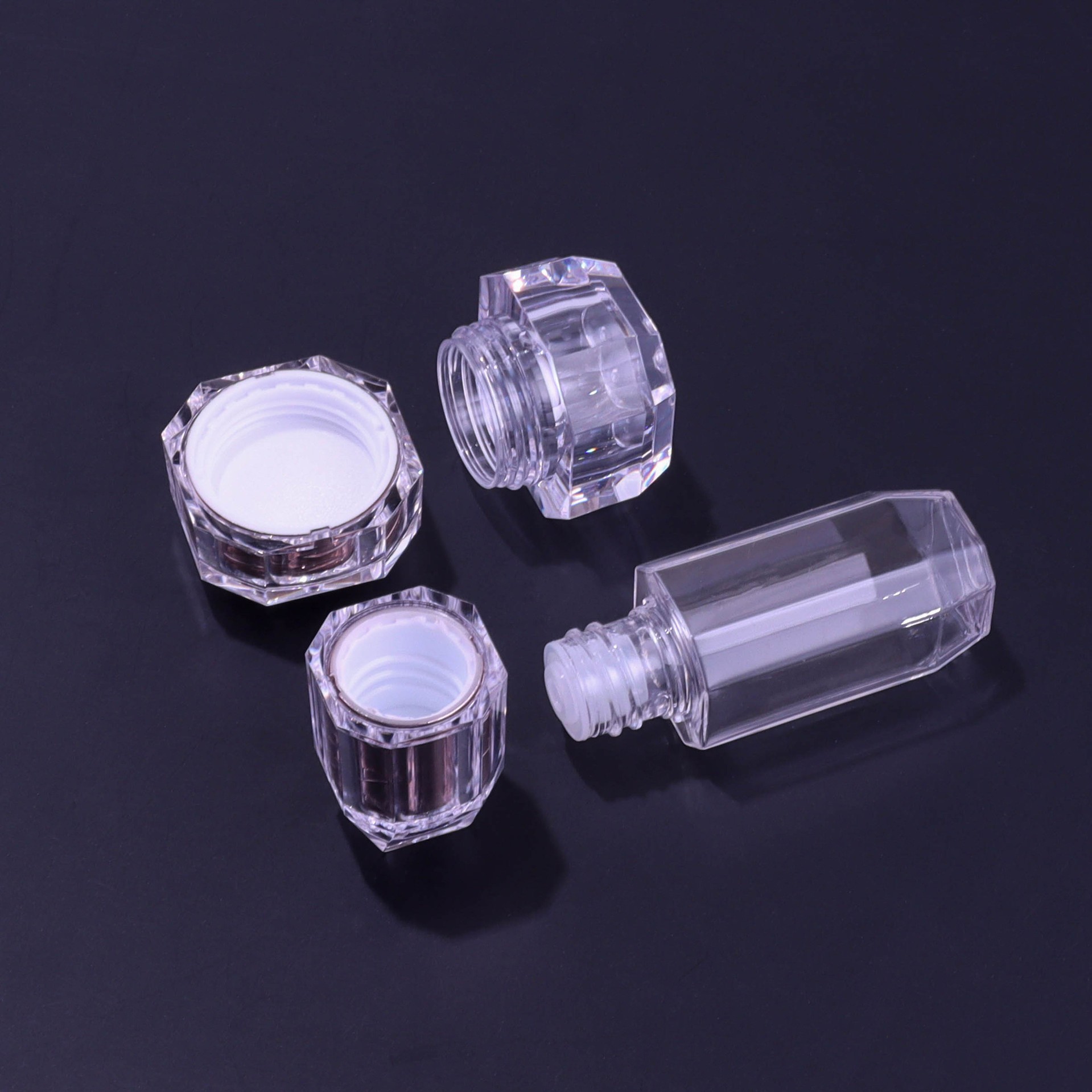 18ml/5g Skincare Bottle, Travel-sized Sample Size, Containing Toner, Lotion, And Serum. - Image 2