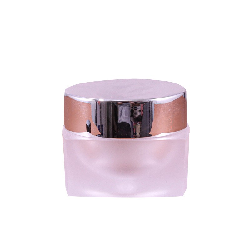 10g Crystal Frosted Square Cream Bottle - Image 5