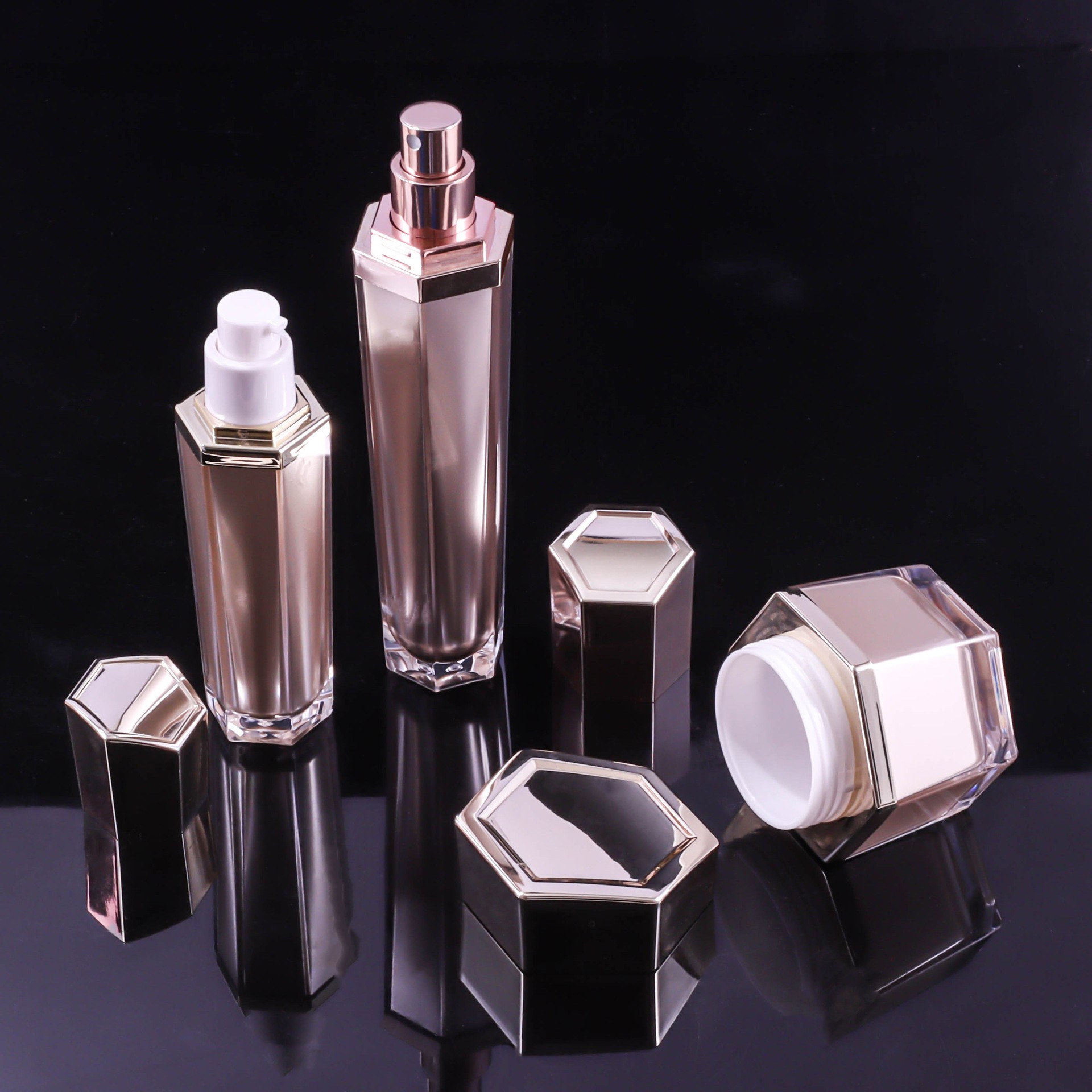 50g 40ml 50ml 100ml 120ml AS Press-Type Spray Set - Image 2