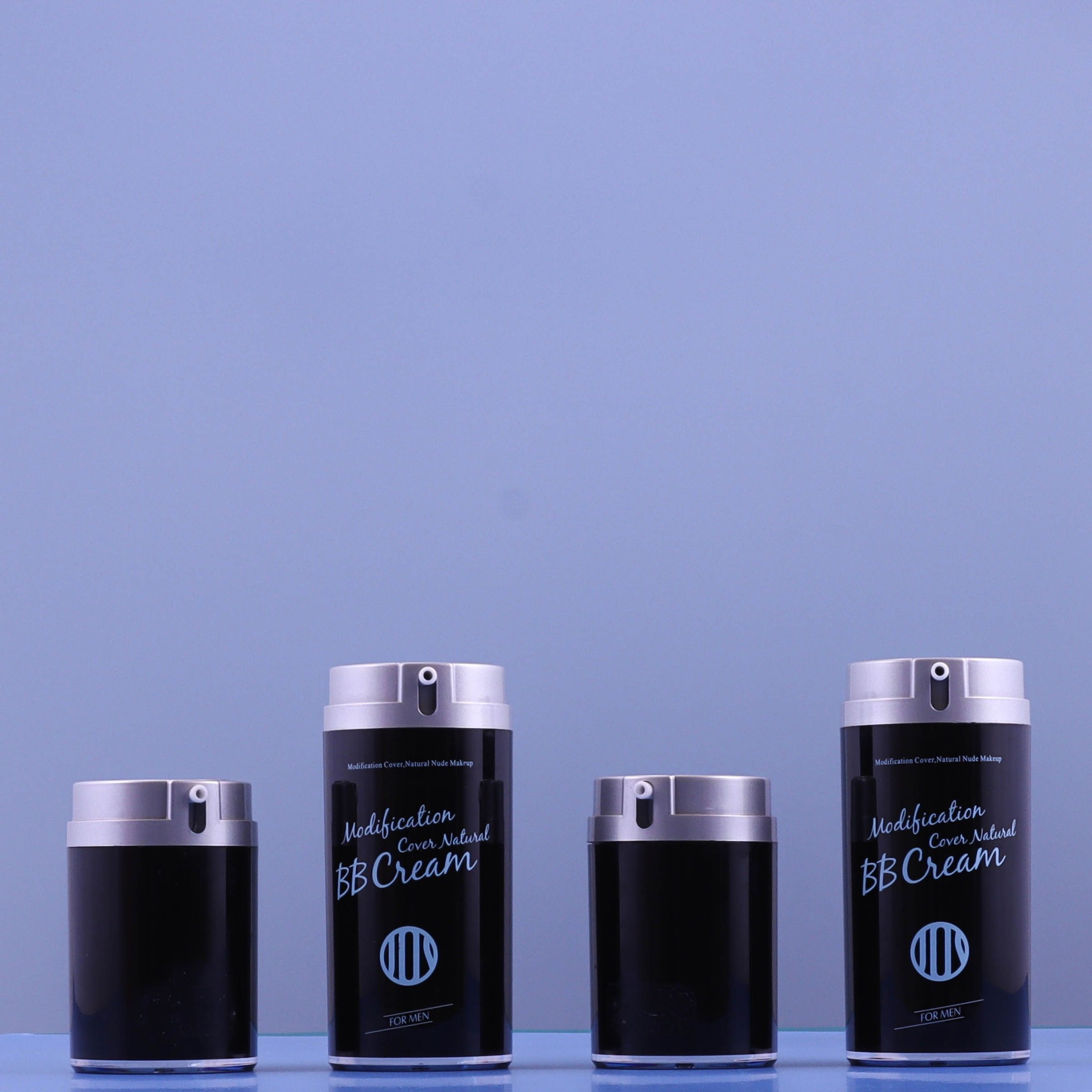 50ml/100ml Men's Facial Wash Plastic Vacuum Bottle - Image 2