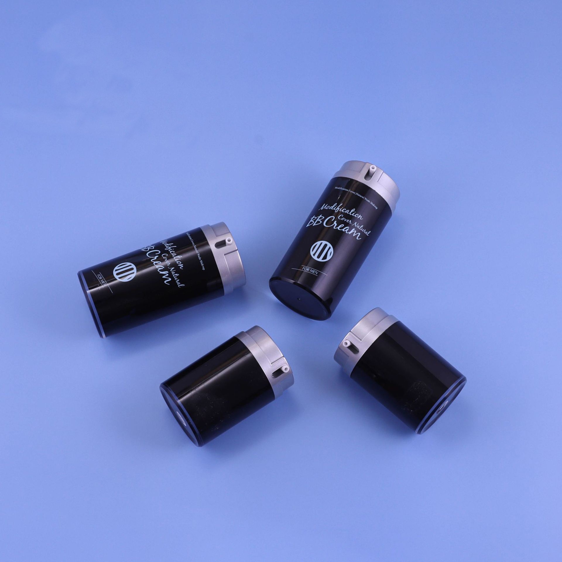 50ml/100ml Men's Facial Wash Plastic Vacuum Bottle - Image 4