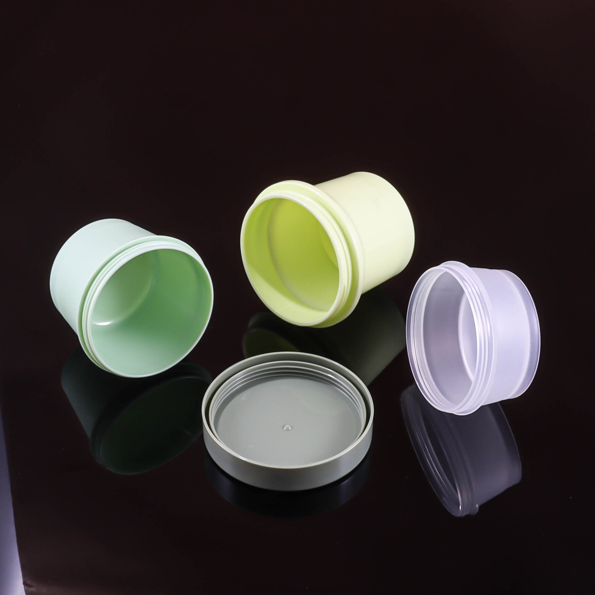 40g 50g 100g Colored Straight-Barrel Facial Mask Bottle - Image 3