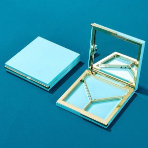 Square Magnetic Three-color Eyeshadow Case Packaging