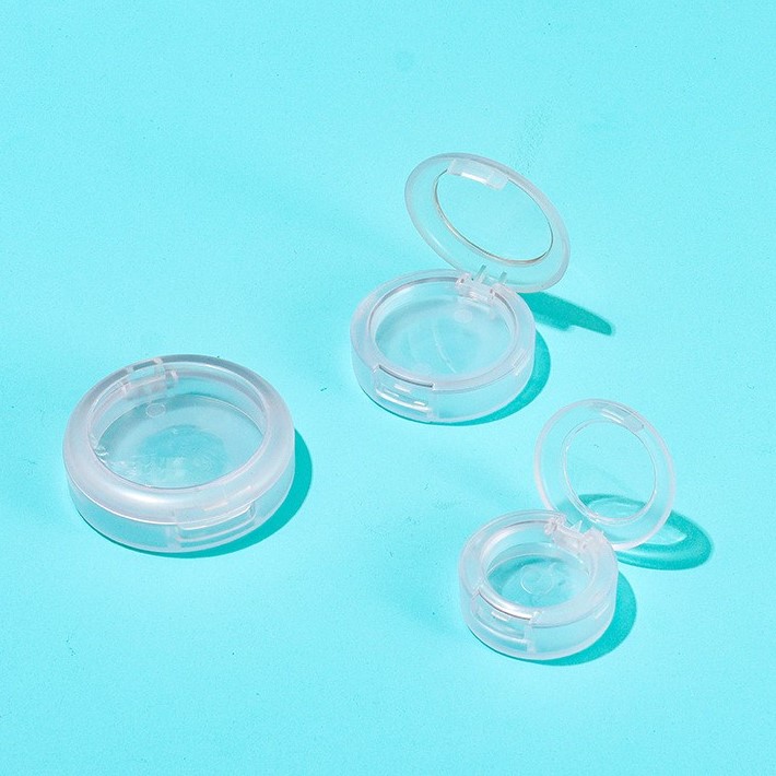 Round Matte Frosted Monochrome Transparent High-gloss Box Packaging Material