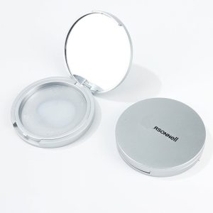 40g Round Single Color Eyeshadow Palette with Mirror