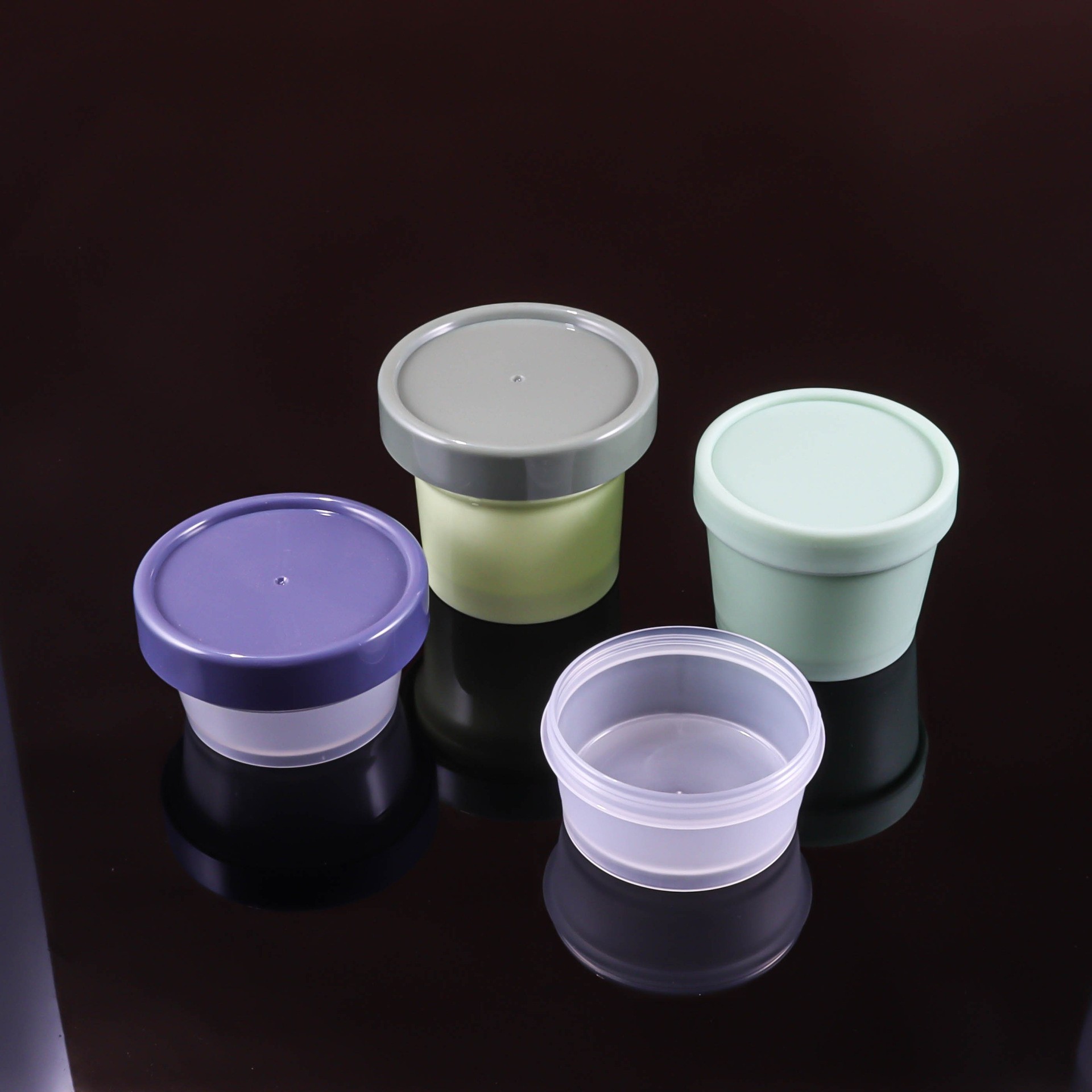 40g 50g 100g Colored Straight-Barrel Facial Mask Bottle - Image 2