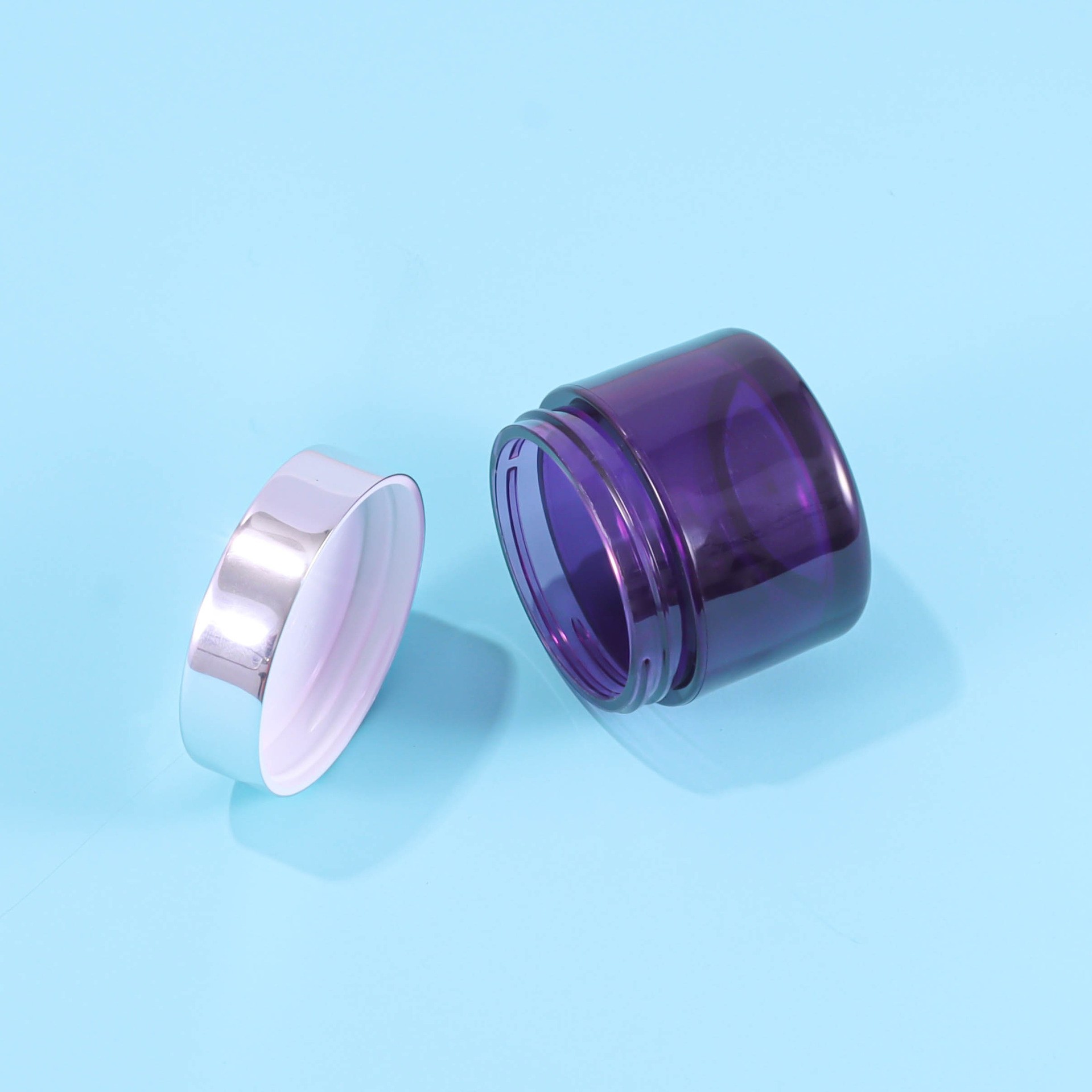 50g AS Transparent Cream Bottle - Image 2
