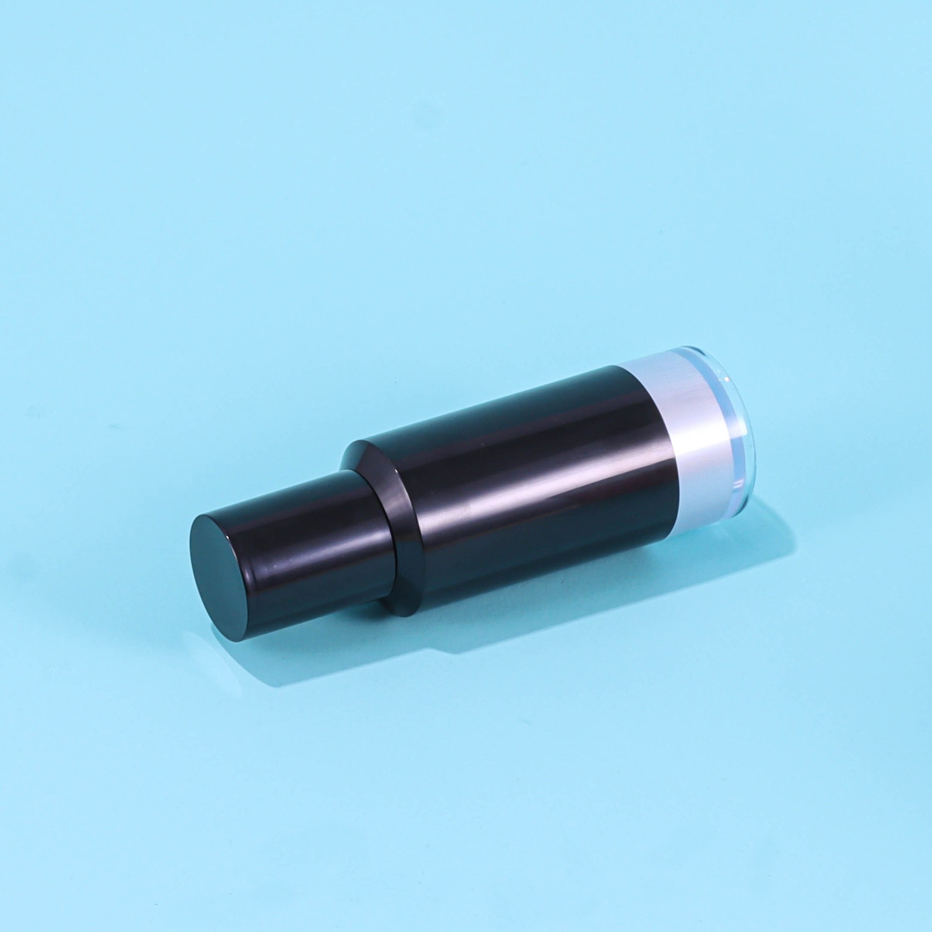 20ml/30ml Black Premium Pump Dispensing Plastic Emulsion Vacuum Bottle - Image 4