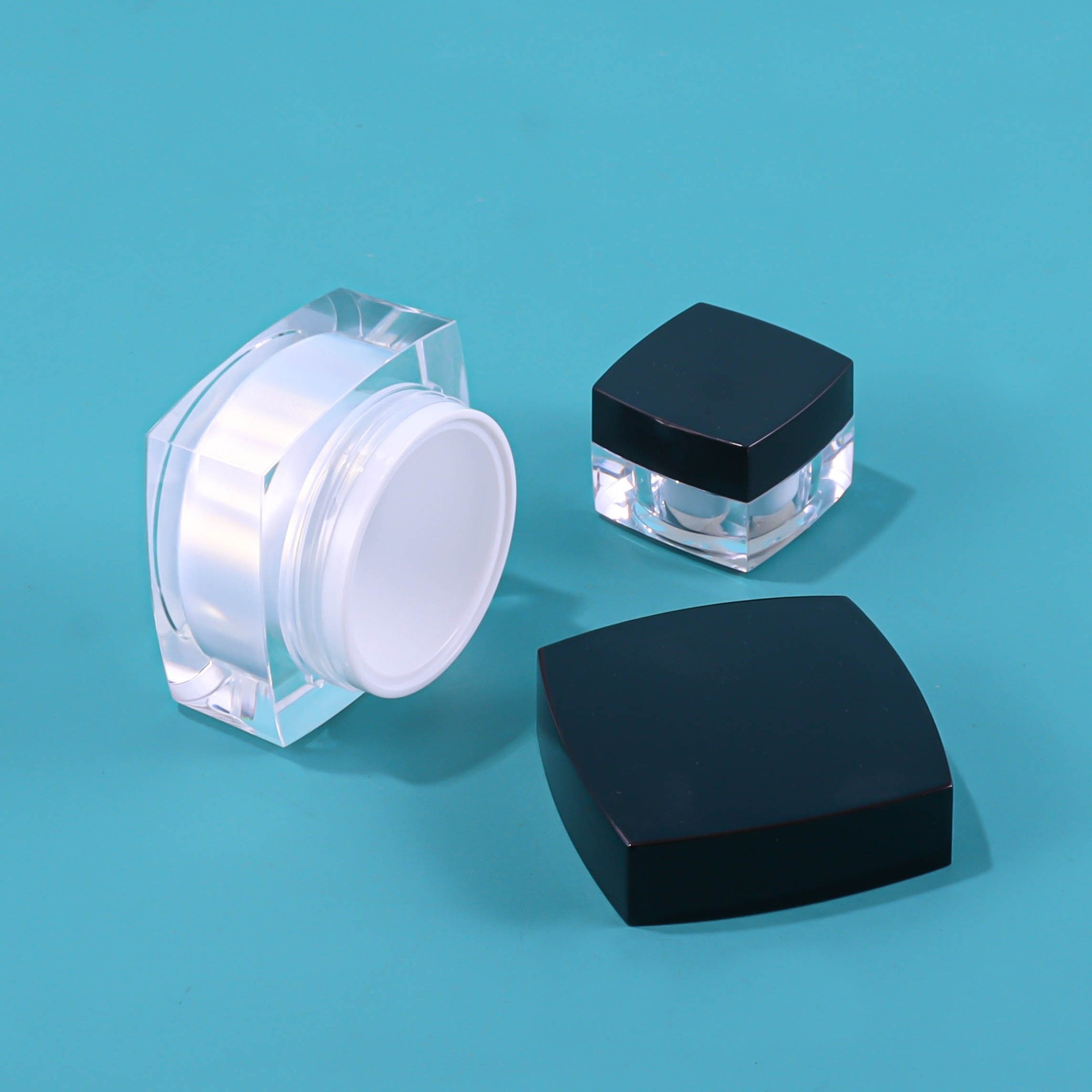 5g 30g 50g Square Cream Jar - Image 2
