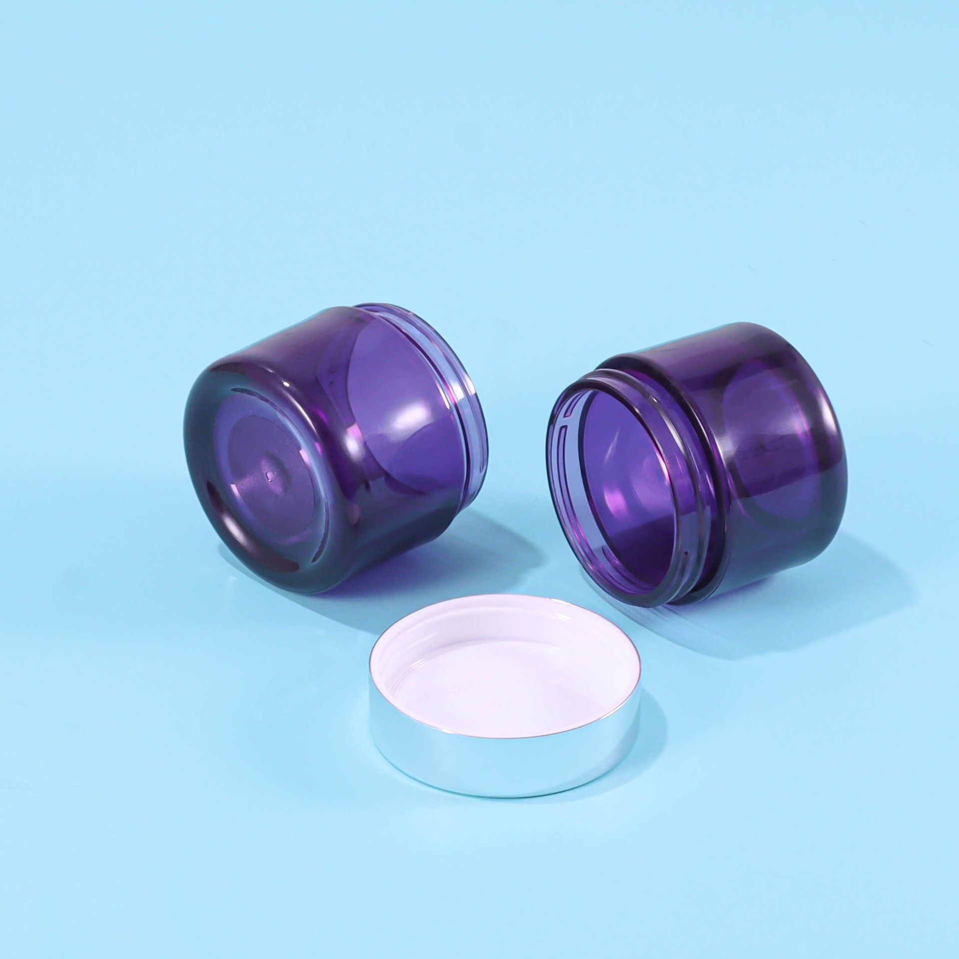 50g AS Transparent Cream Bottle - Image 3