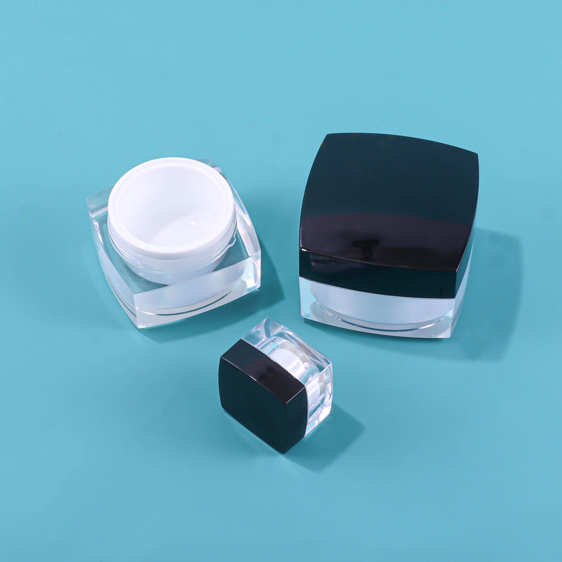 5g 30g 50g Square Cream Jar - Image 4