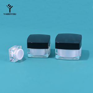 5g 30g 50g Square Cream Jar