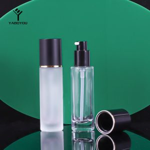 30ml Round Frosted Foundation Bottle