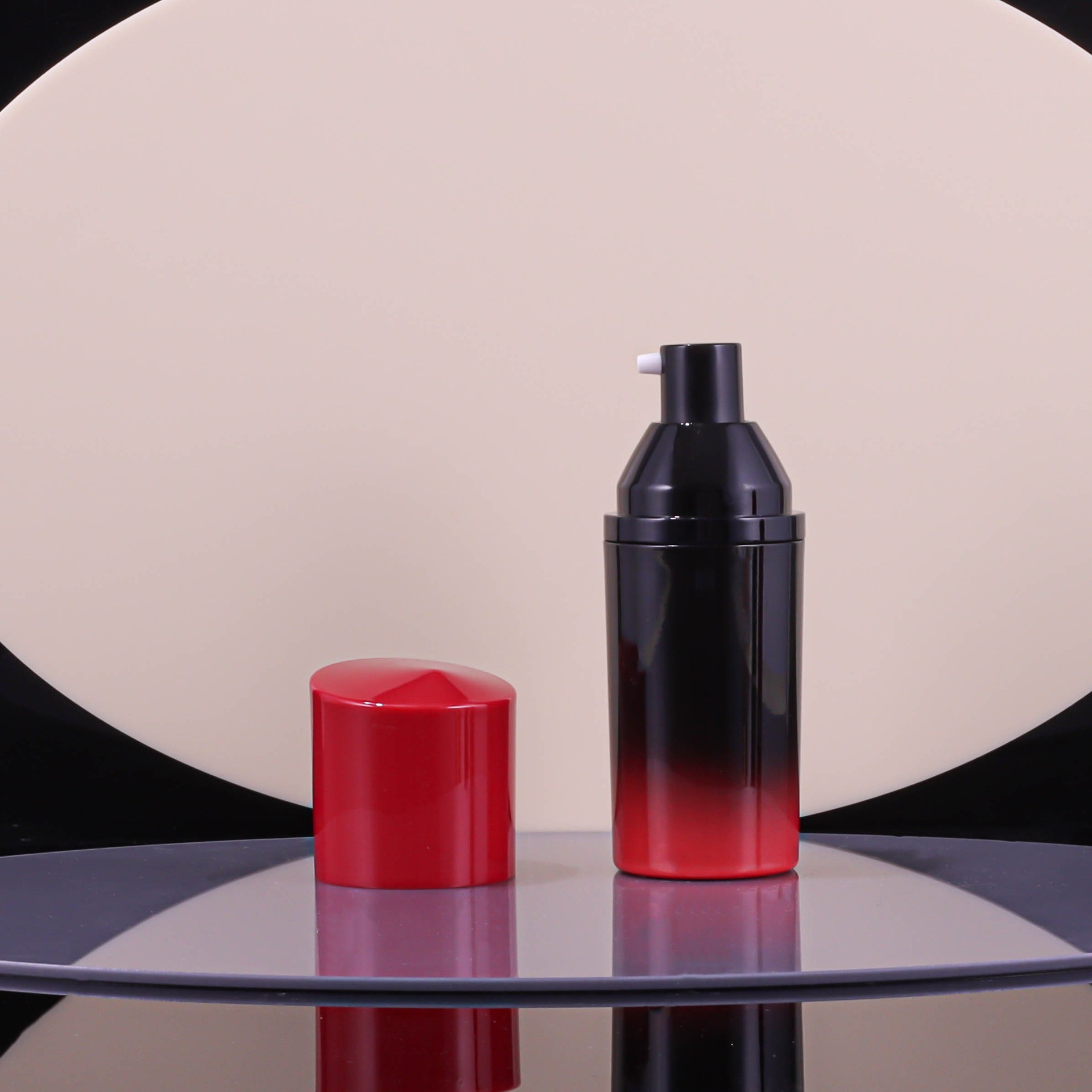 AS Cylindrical Vacuum Bottle 40ml Emulsion Pump Bottle - Image 2