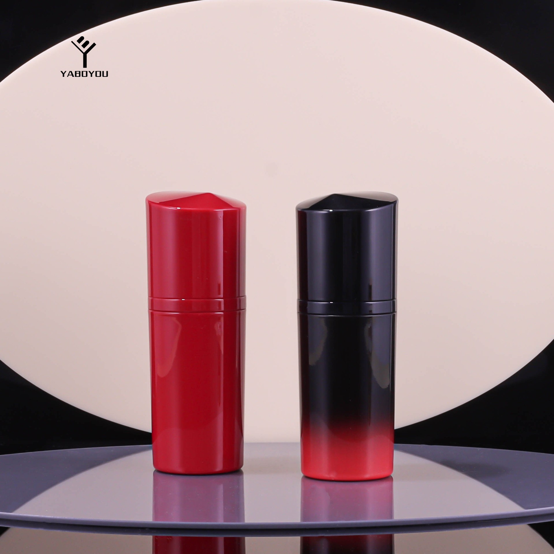 AS Cylindrical Vacuum Bottle 40ml Emulsion Pump Bottle