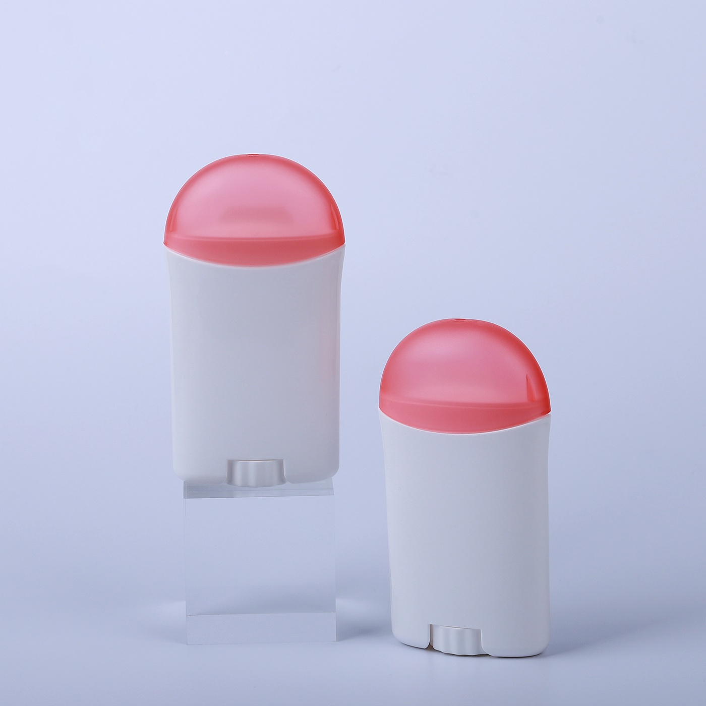 40g Oval Plastic Twist up Deodorant Stick Container