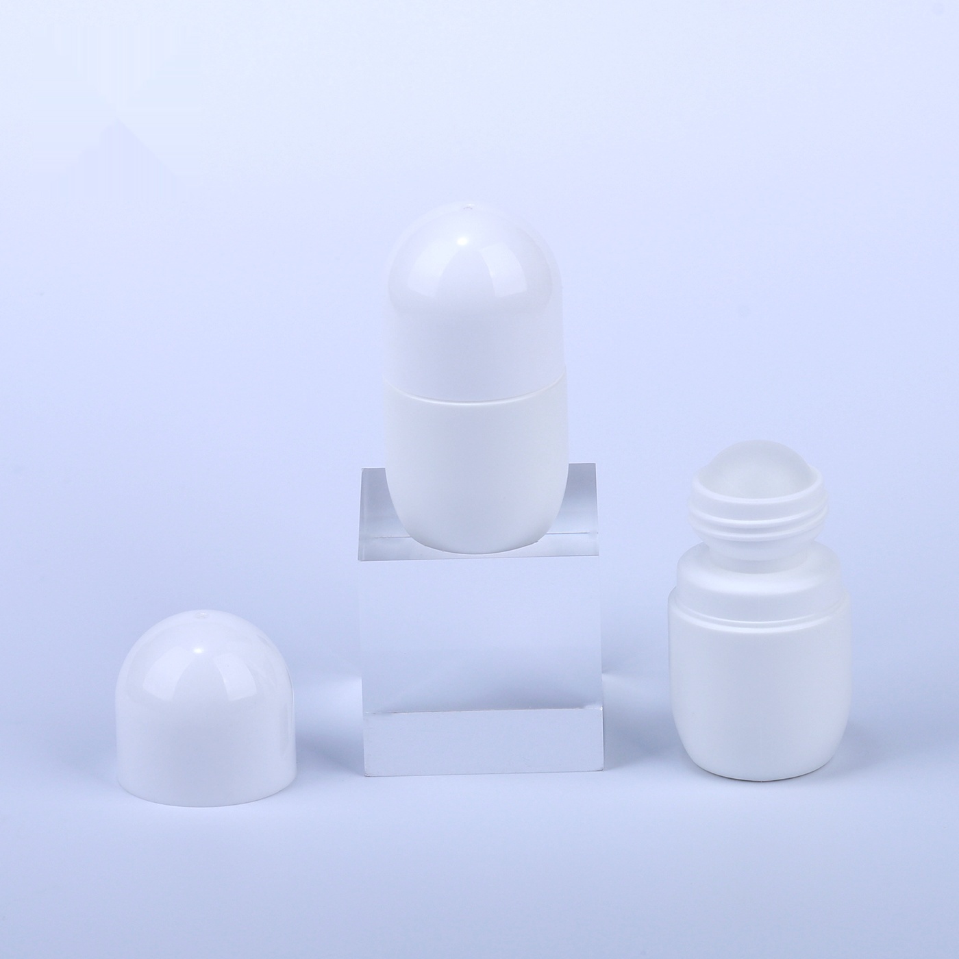 Empty 30ml Round PP Roll On Bottles - Image 2