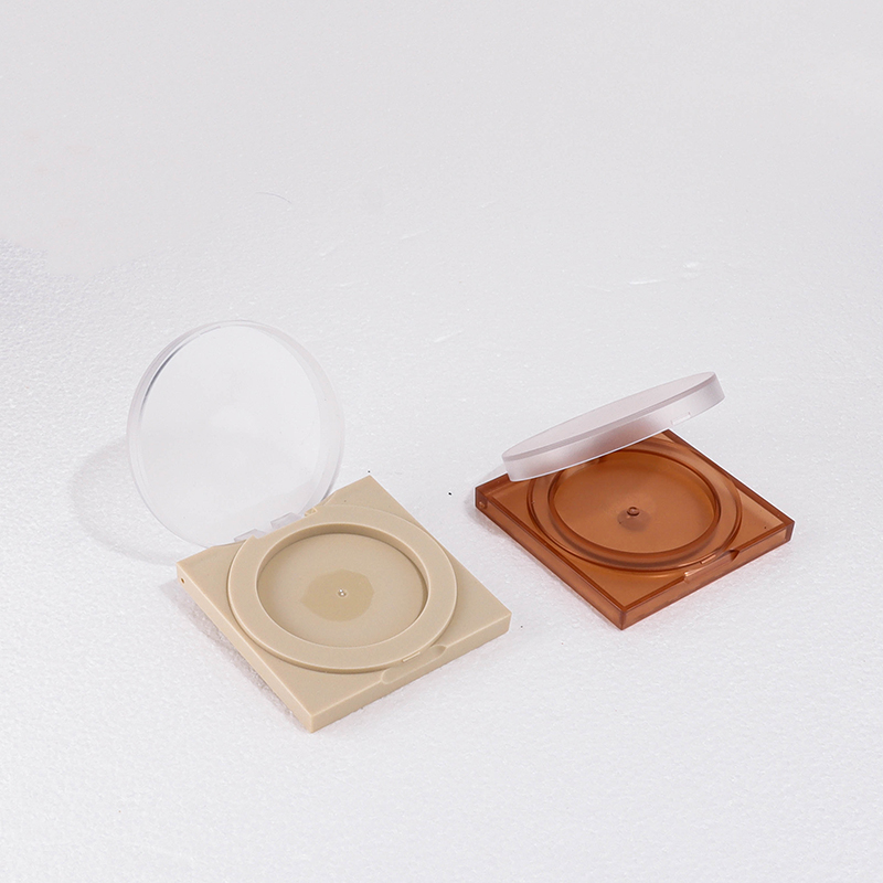 Square Box With Round Lid Powder Compact - Image 3