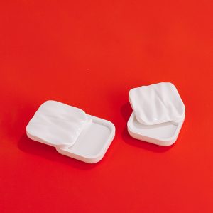 Single-color Wavy Water Ripple Powder Compact