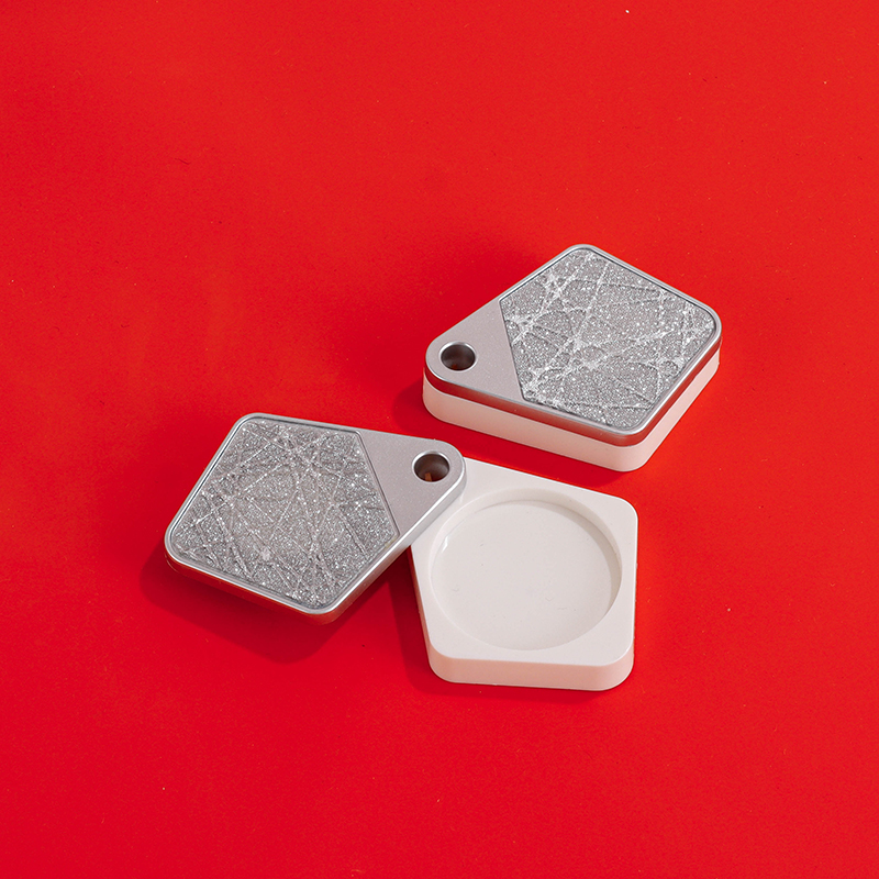 Portable Rotating Push-pull Lid Compact Box.