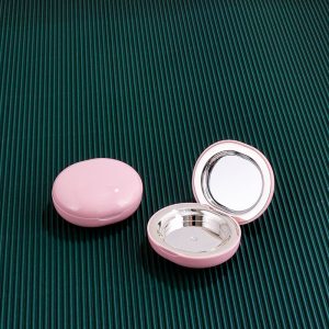 High-end Oval Magnetic Powder Compact Box
