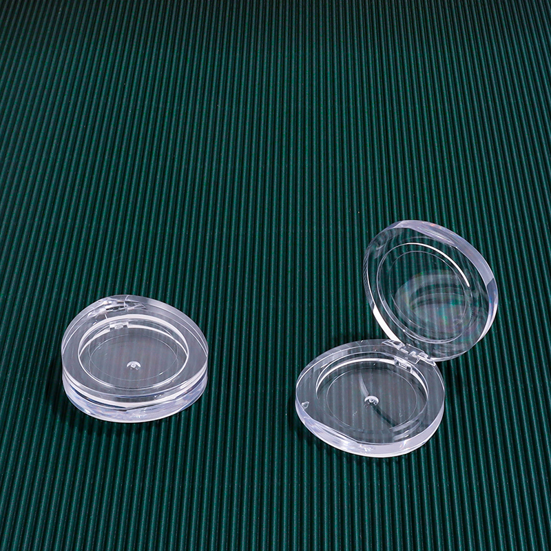 Fully Transparent Oval Eyeshadow Box