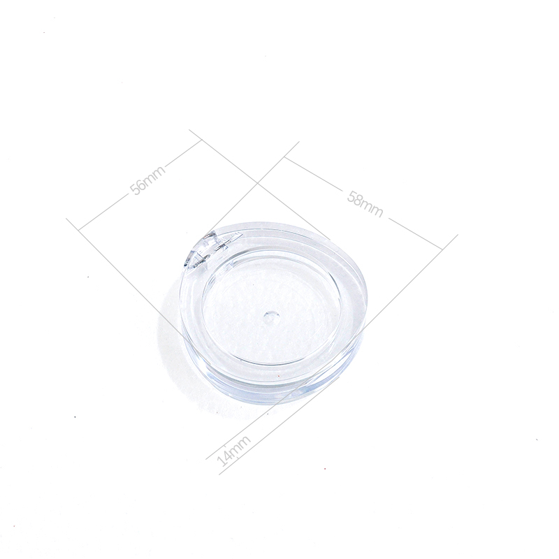 Fully Transparent Oval Eyeshadow Box - Image 5