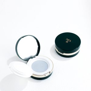 Flip-top Loose Powder Box With Mirror