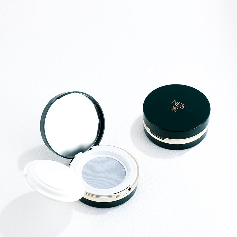 Flip-top Loose Powder Box With Mirror