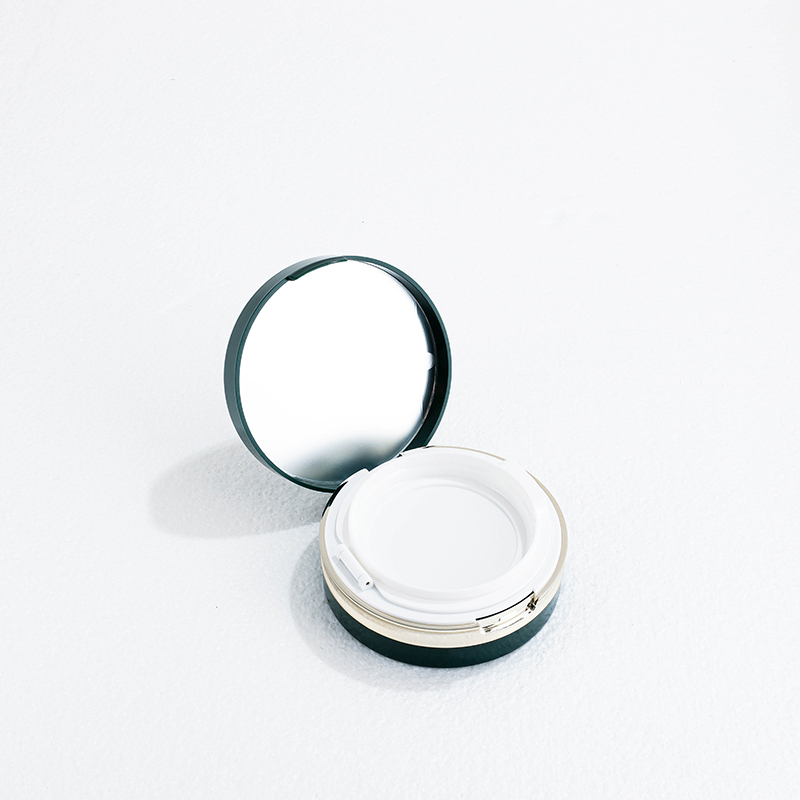 Flip-top Loose Powder Box With Mirror - Image 3