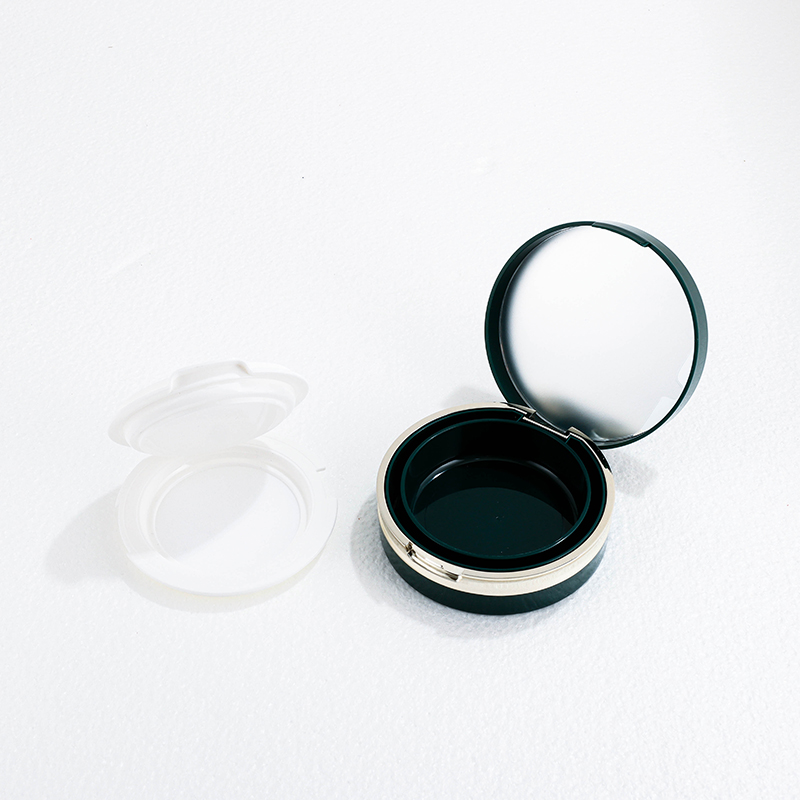 Flip-top Loose Powder Box With Mirror - Image 2