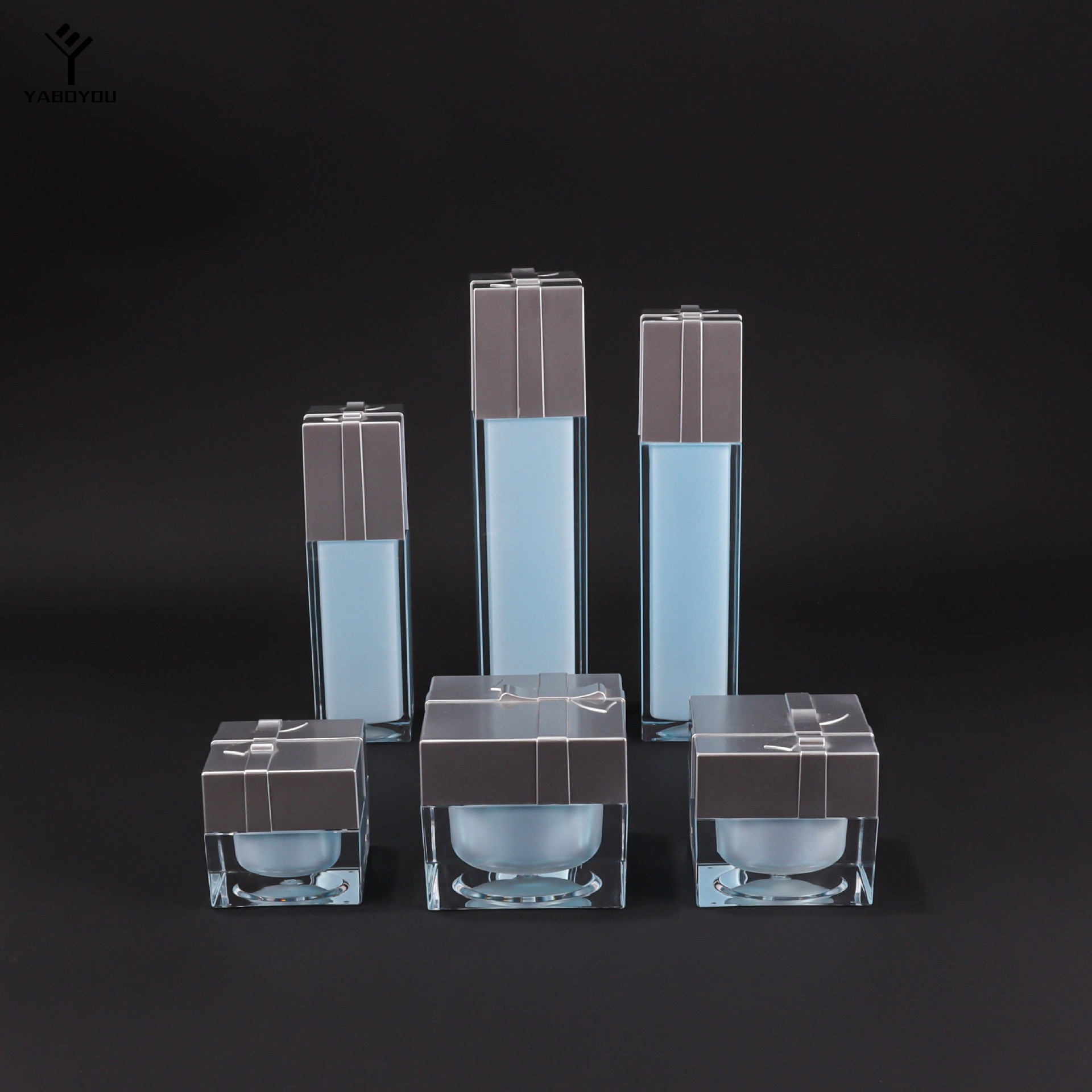 30ml 50ml 100ml Acrylic Bow Lotion Bottle
